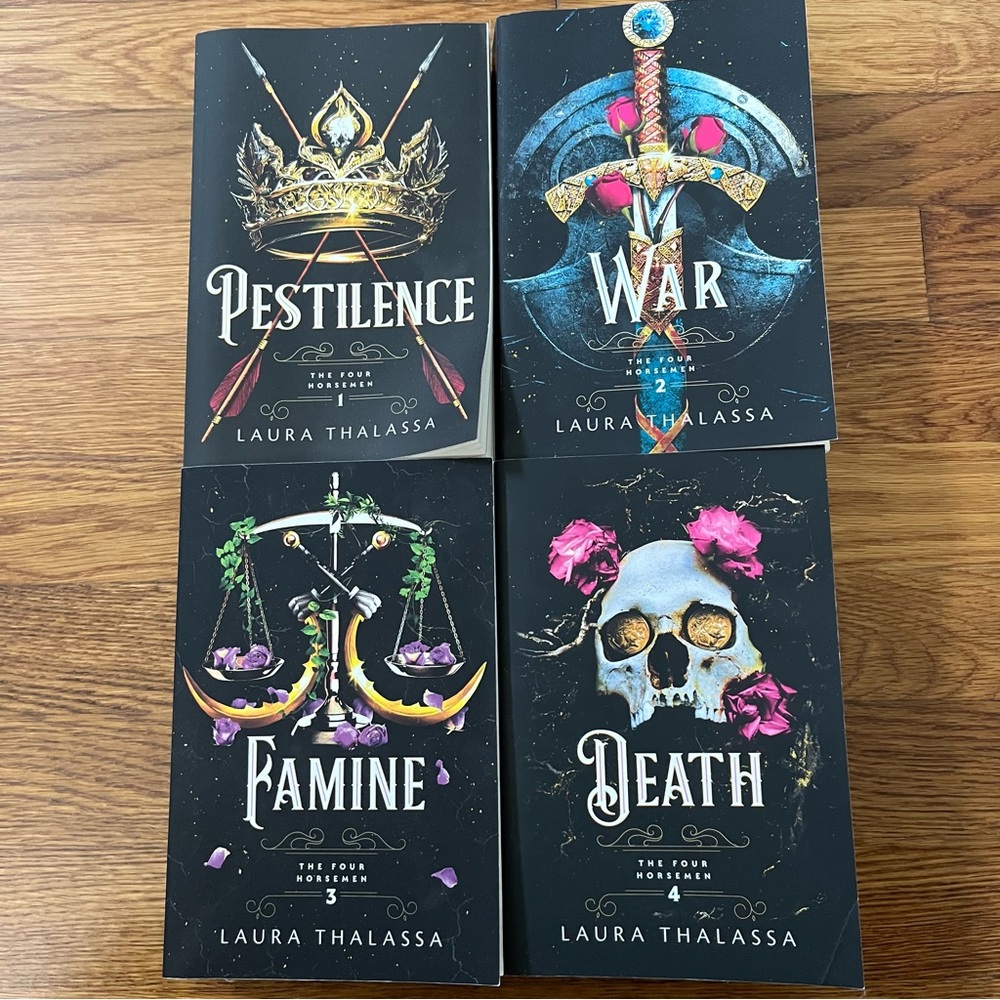 The Four Horsemen series by Laura Thalassa (Paperback)